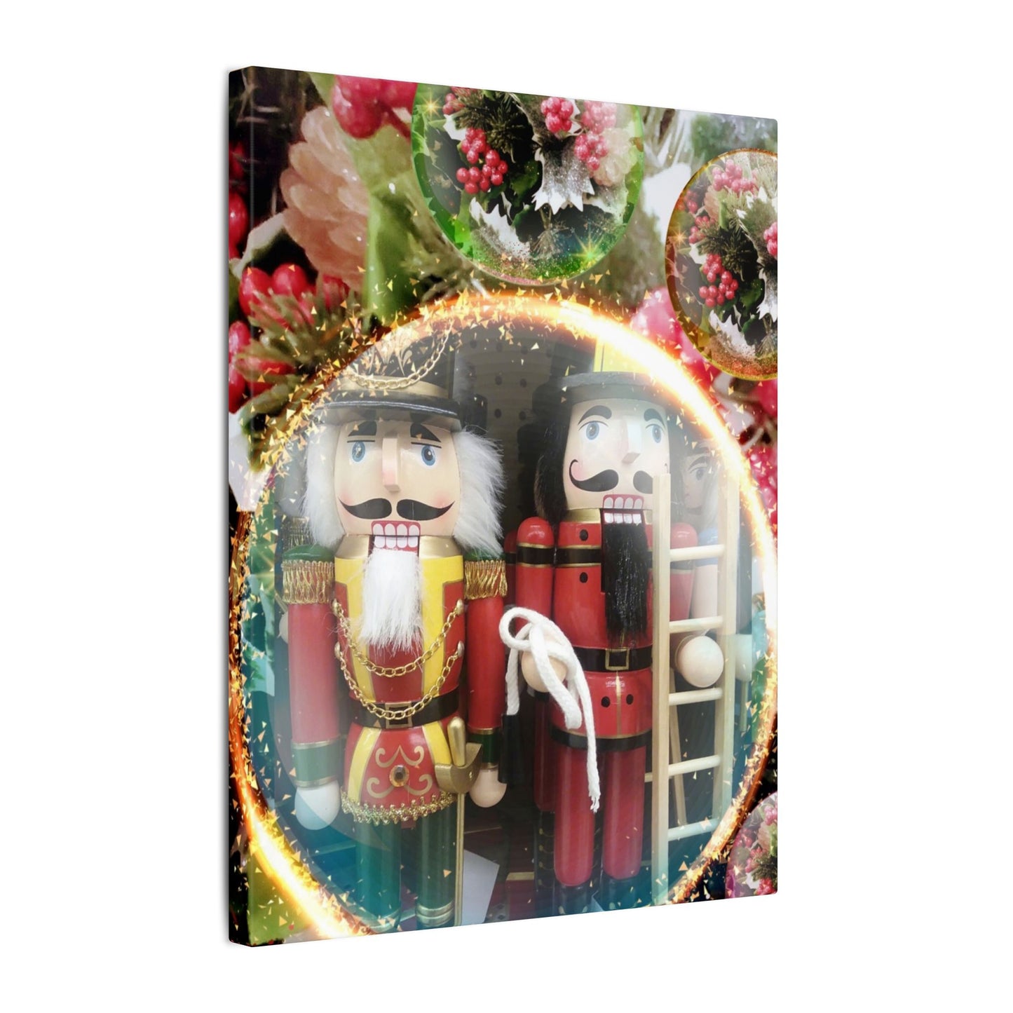 A Nutcracker Christmas Matte Canvas Art
