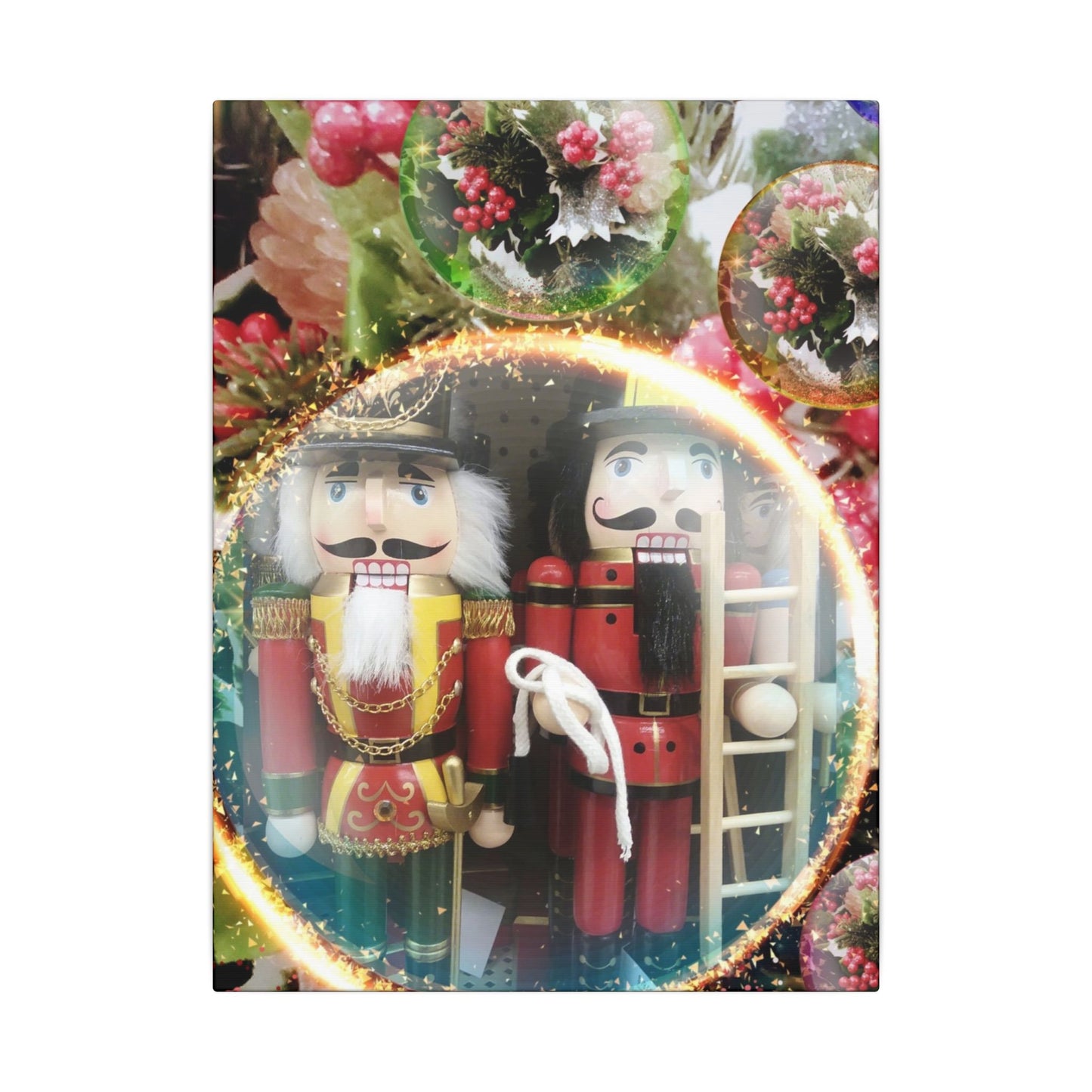 A Nutcracker Christmas Matte Canvas Art