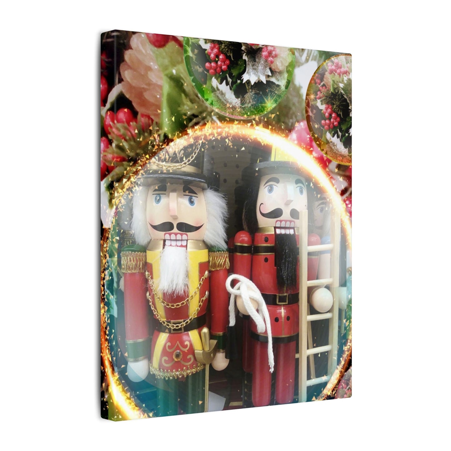 A Nutcracker Christmas Matte Canvas Art