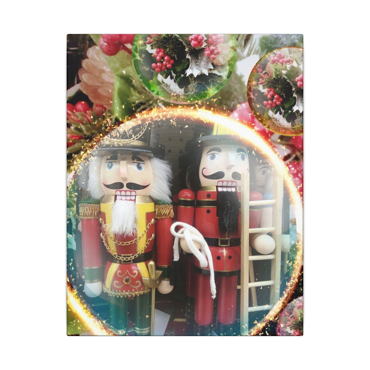 A Nutcracker Christmas Matte Canvas Art