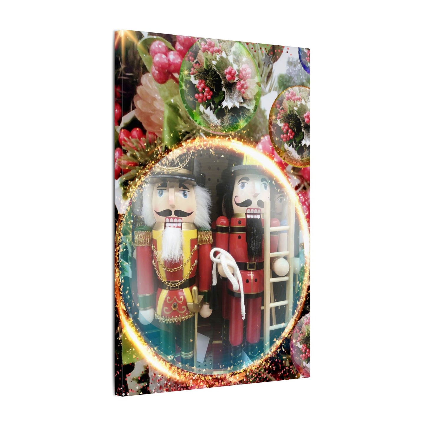 A Nutcracker Christmas Matte Canvas Art