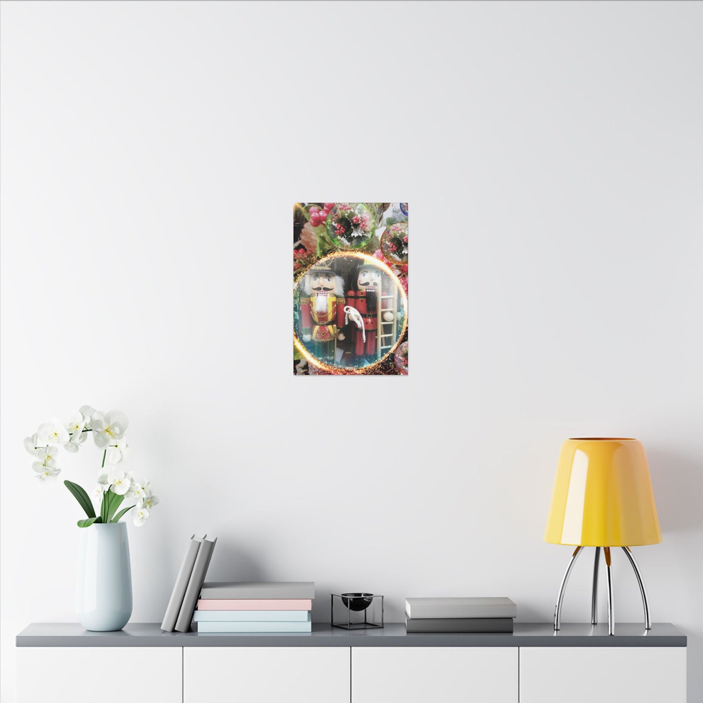 A Nutcracker Christmas Matte Canvas Art
