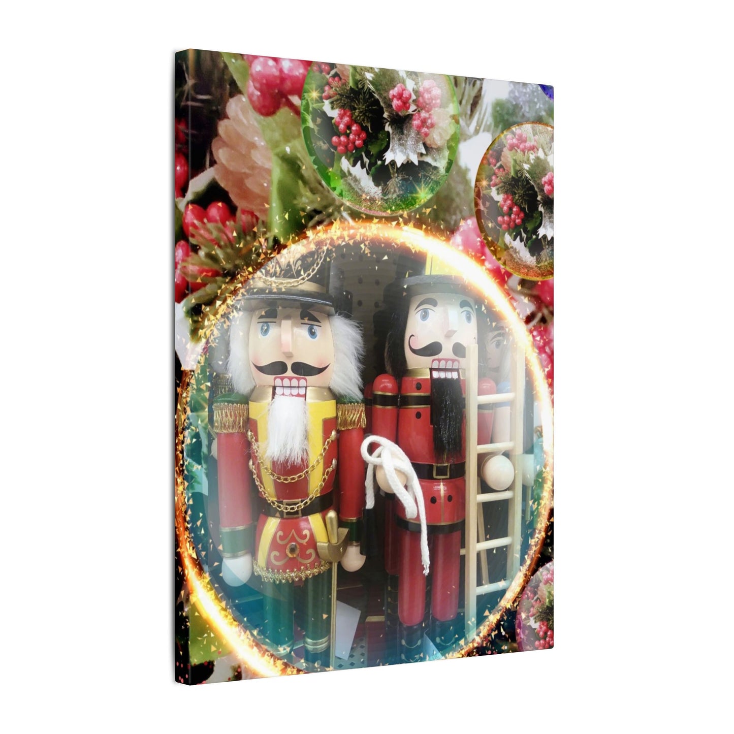 A Nutcracker Christmas Matte Canvas Art