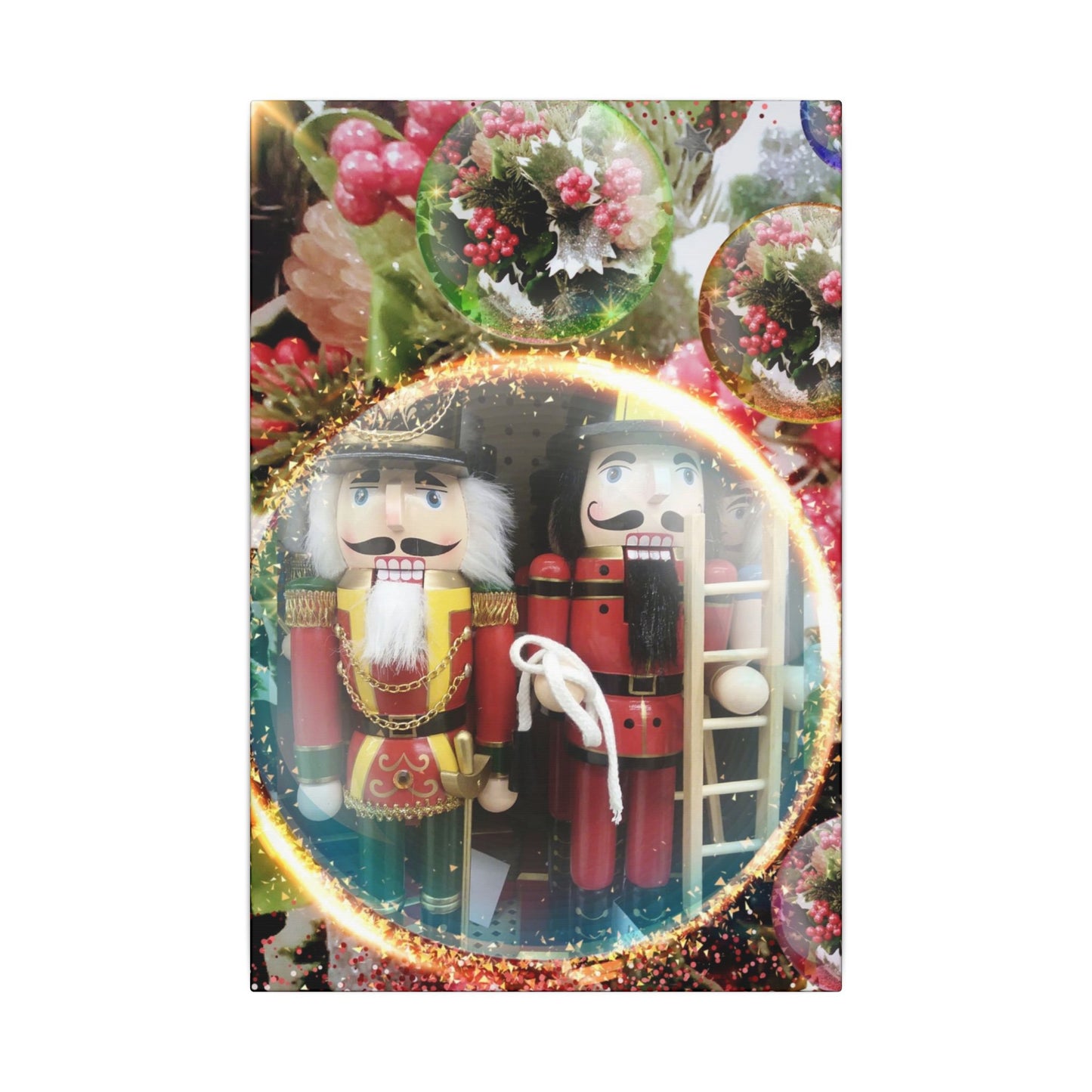 A Nutcracker Christmas Matte Canvas Art