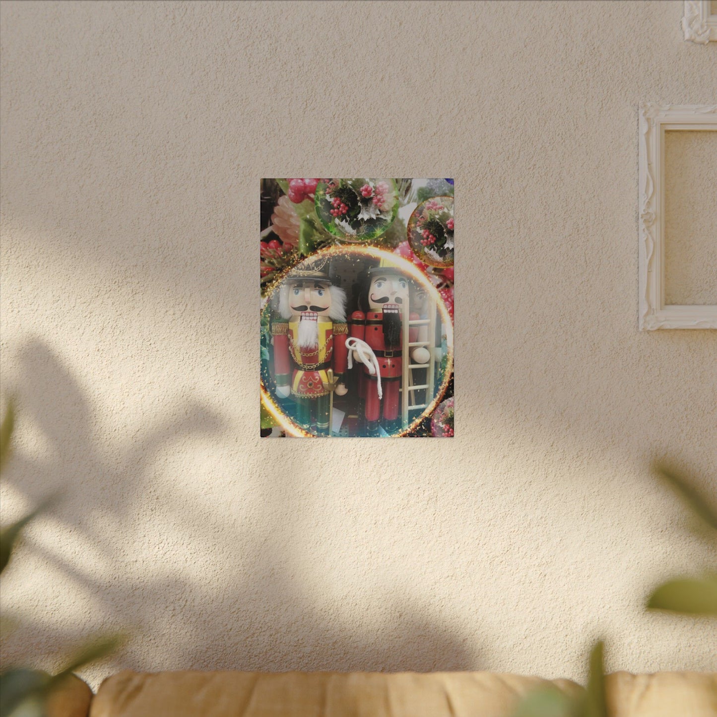 A Nutcracker Christmas Matte Canvas Art
