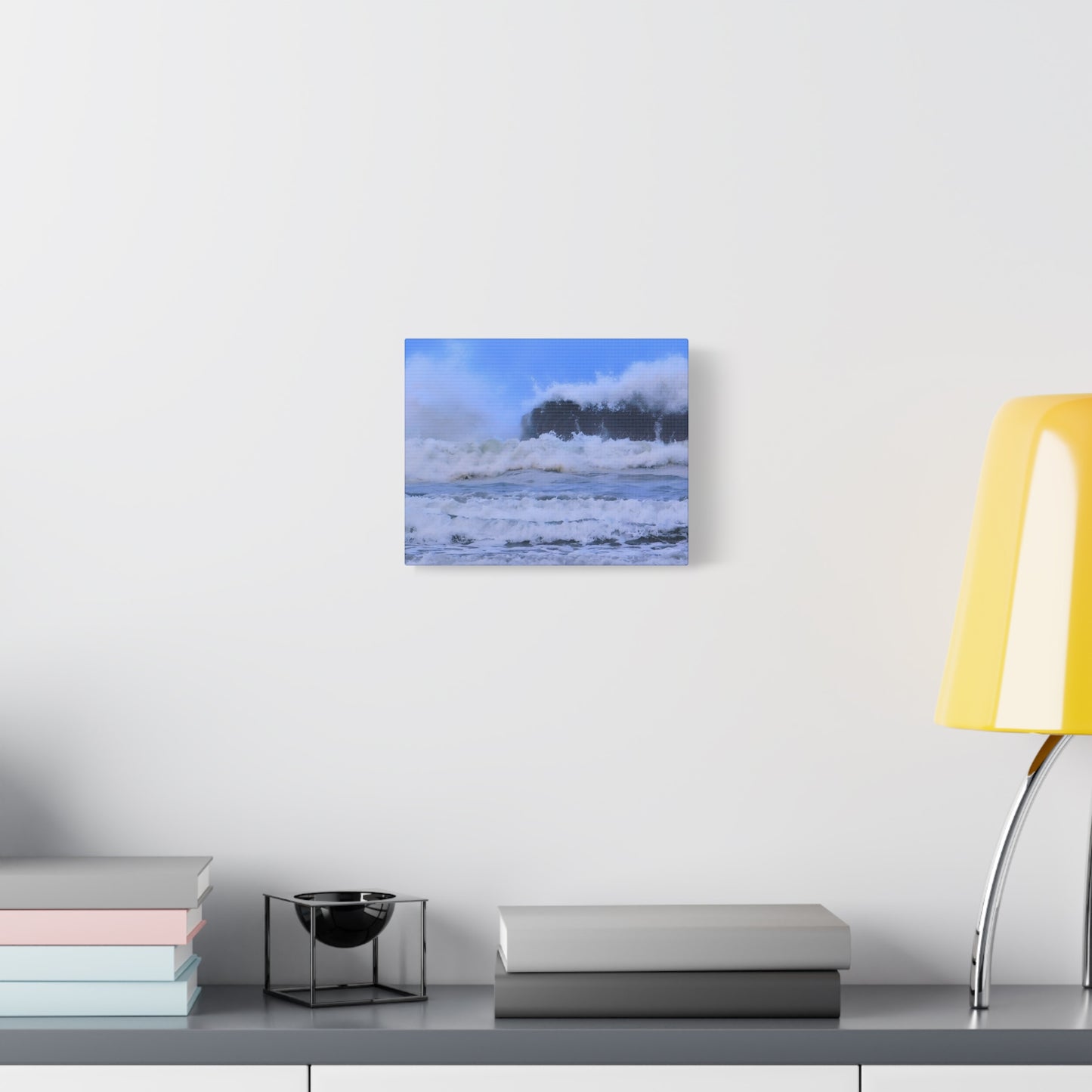 Fury of the Tide - Ocean Matte Canvas Print