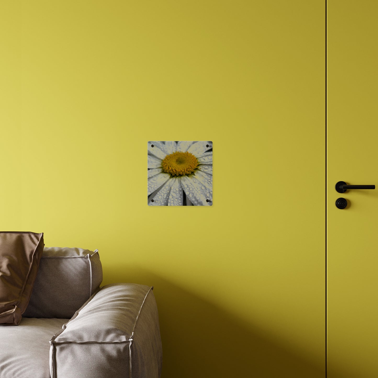 Daisy Acrylic Floral Wall Art