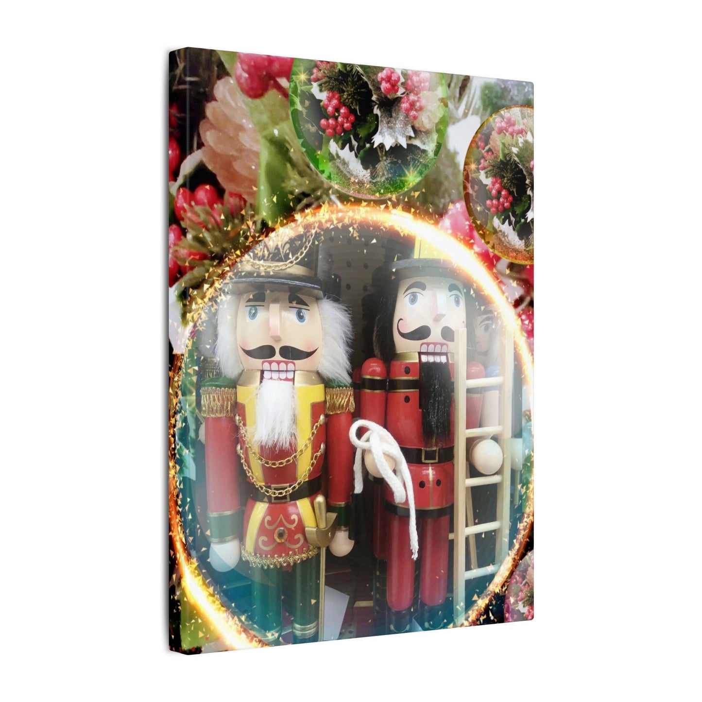 A Nutcracker Christmas Matte Canvas Art