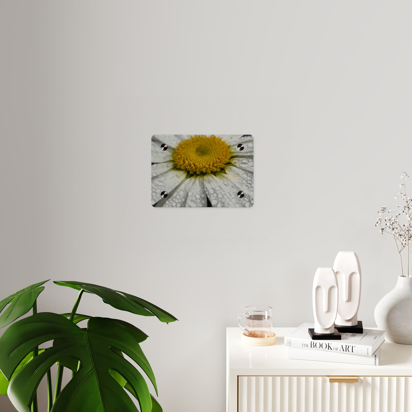 Daisy Acrylic Floral Wall Art