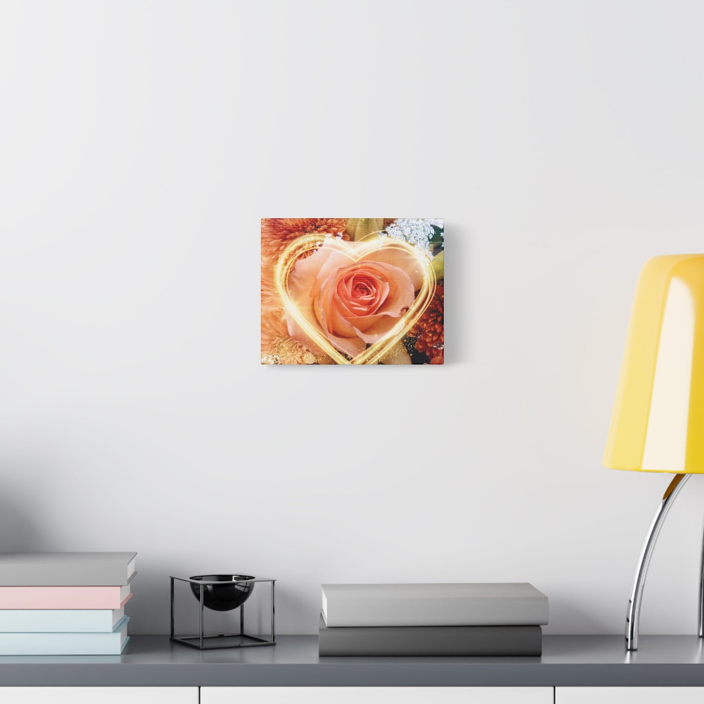 Autumn Rose Matte Canvas Print
