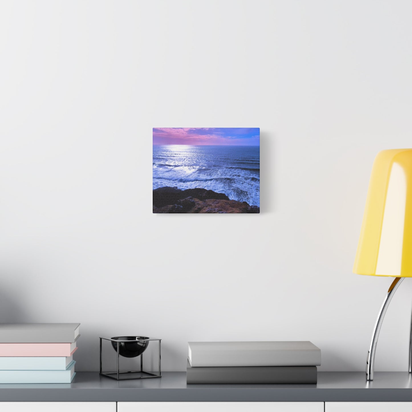 Radiant Horizon- Ocean Sunset Matte Canvas Print, Stretched, 1.25"