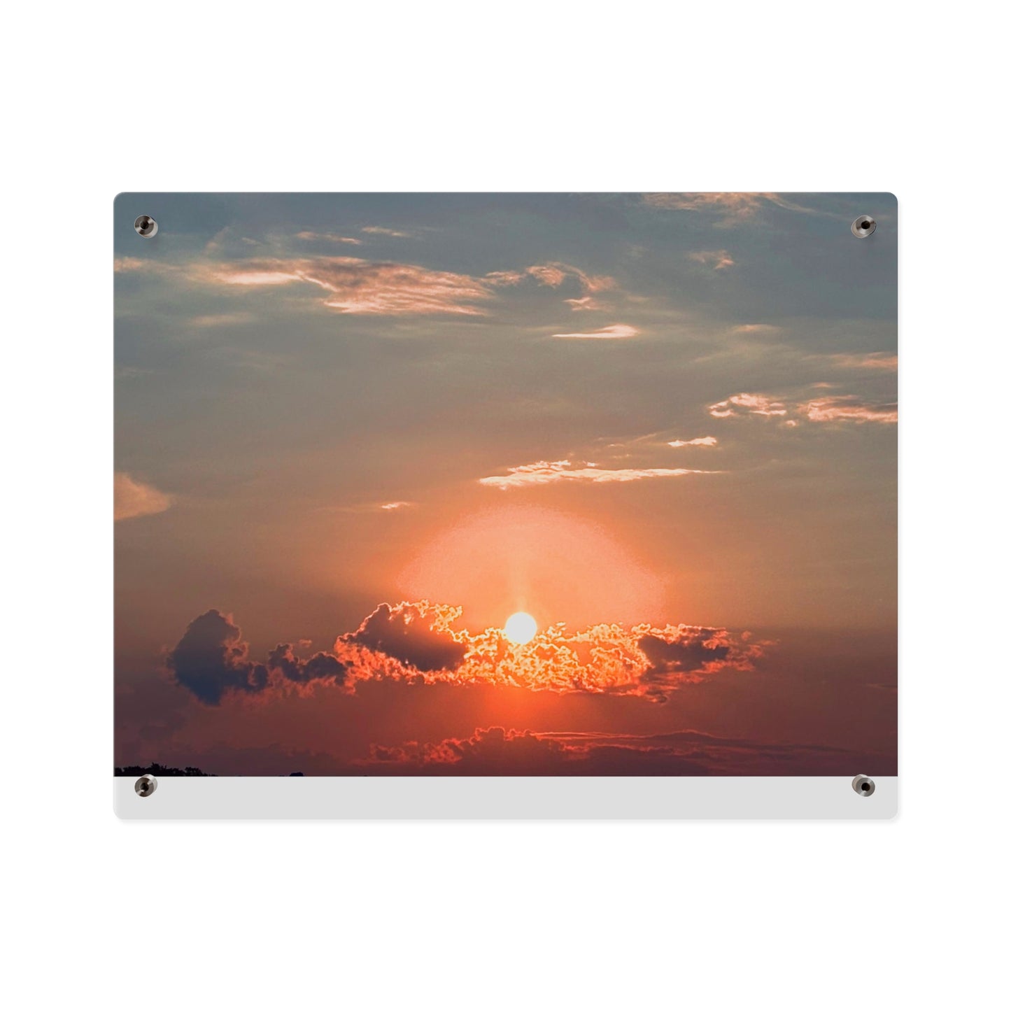 Glorious Sunset Acrylic Wall Art