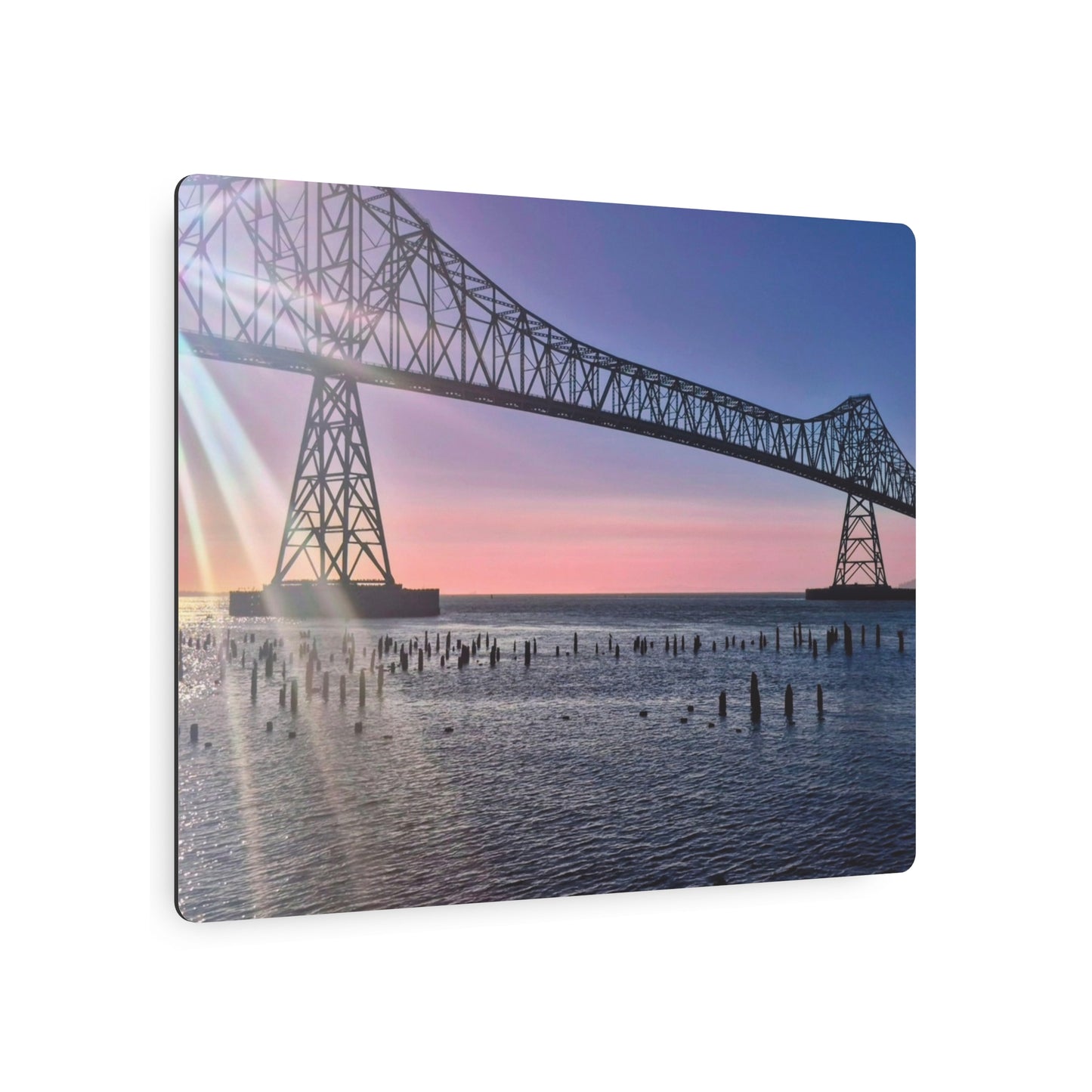 Megler Bridge Metal Wall Art