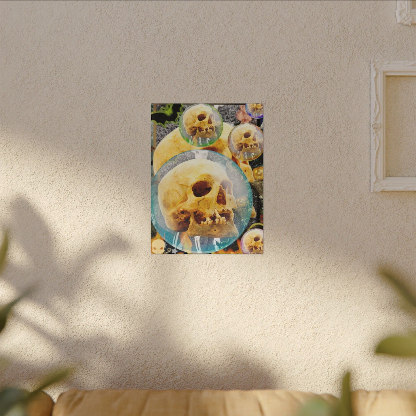 Skulls Galore- Halloween Matte Canvas Art