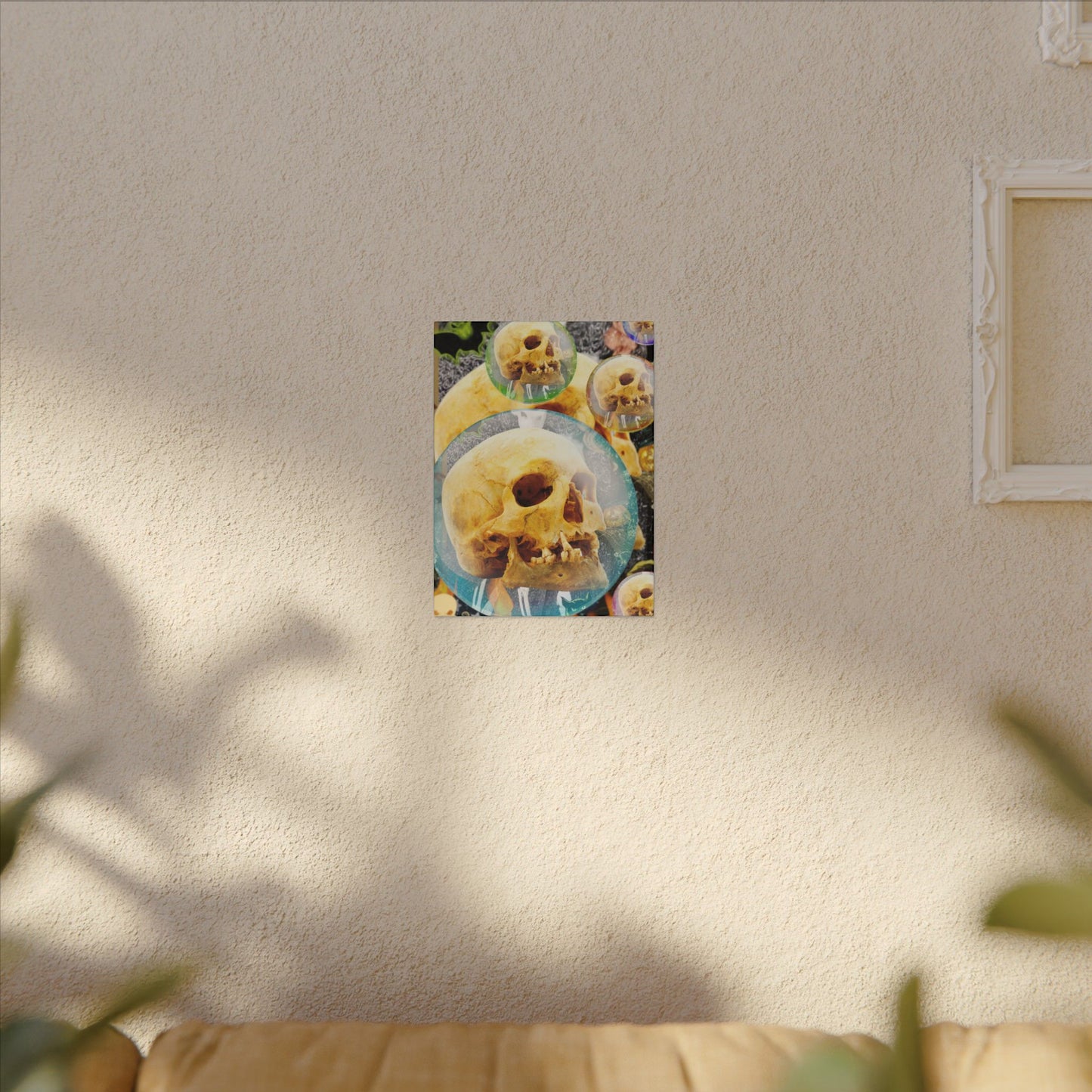 Skulls Galore- Halloween Matte Canvas Art