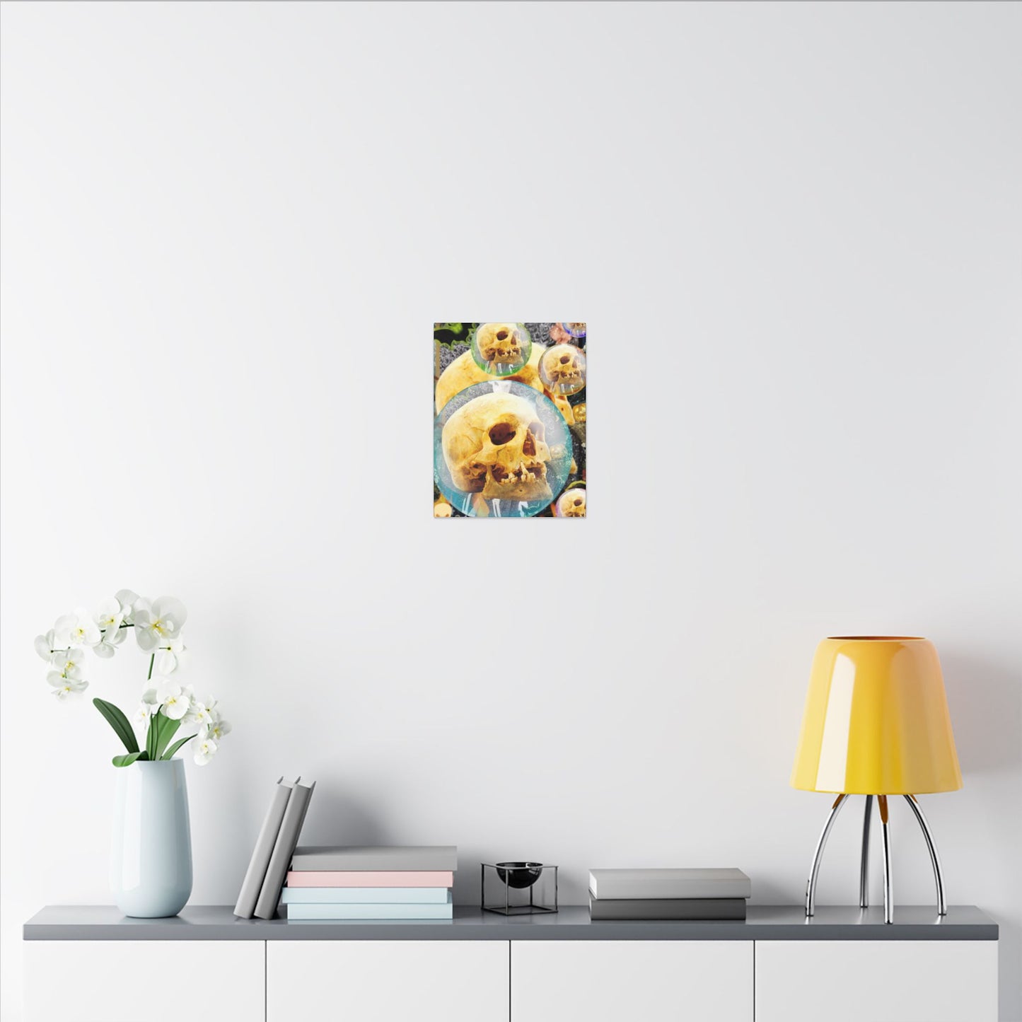 Skulls Galore- Halloween Matte Canvas Art