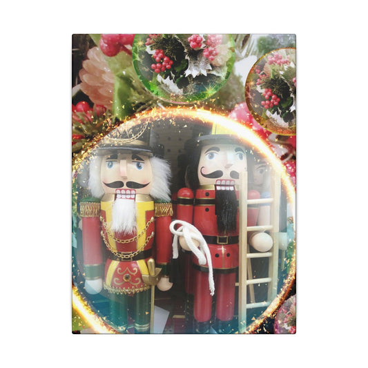 A Nutcracker Christmas Matte Canvas Art
