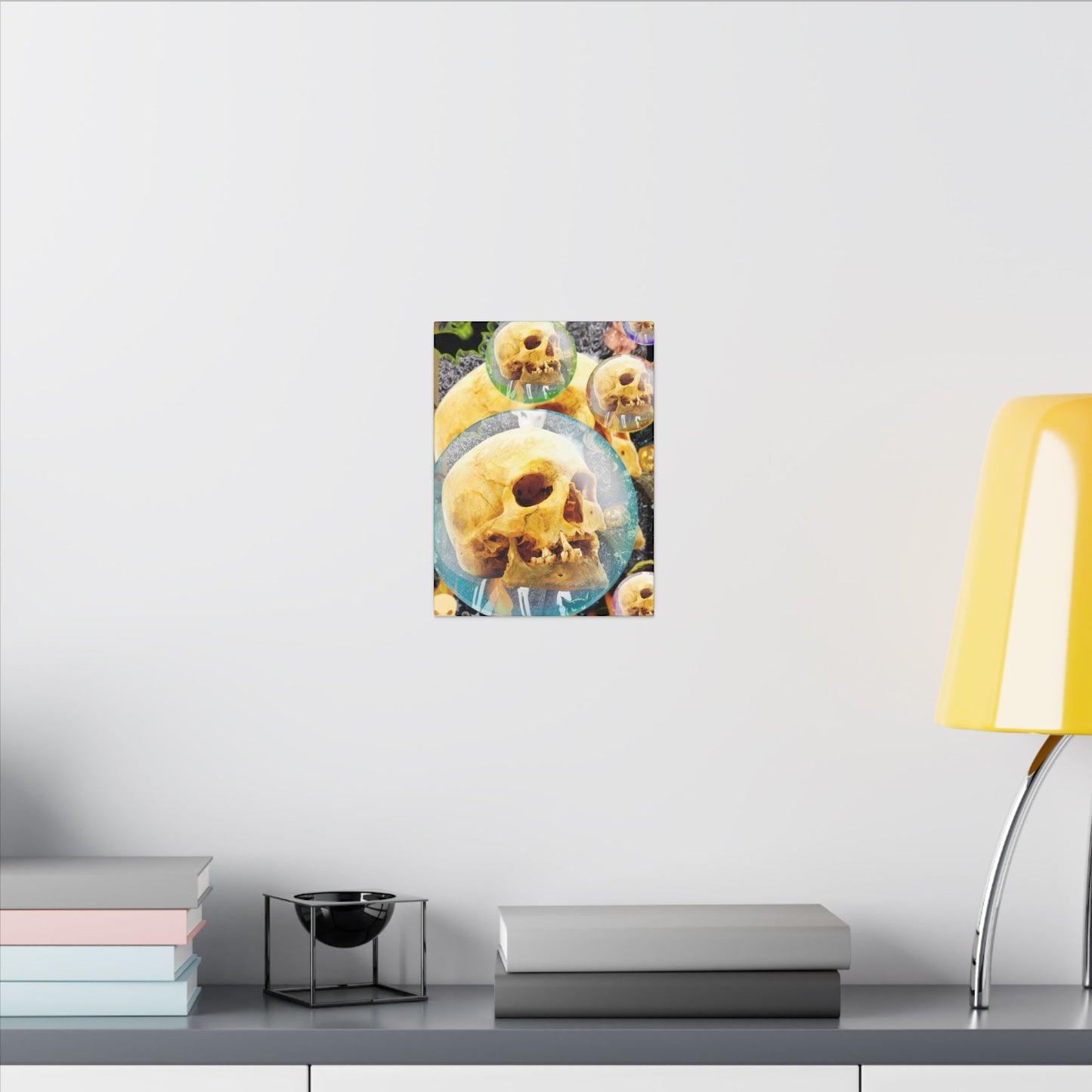 Skulls Galore- Halloween Matte Canvas Art