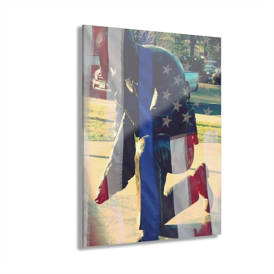 Heroes Acrylic Wall Art Decor