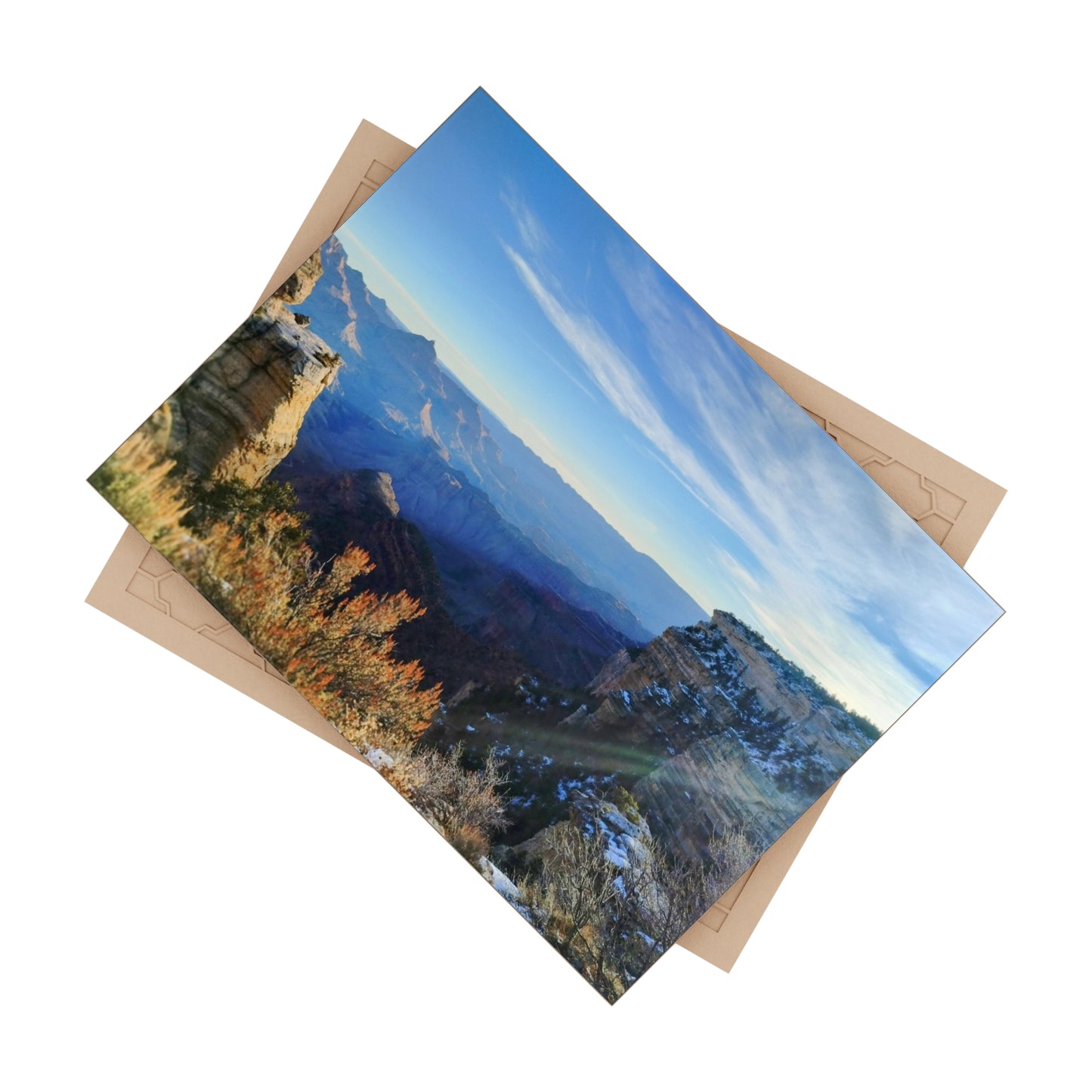 Stunning Ceramic Photo Tile of Grand Canyon Scenery, Home Decor, Nature Gift, Wall Art, Perfect for Nature Lovers