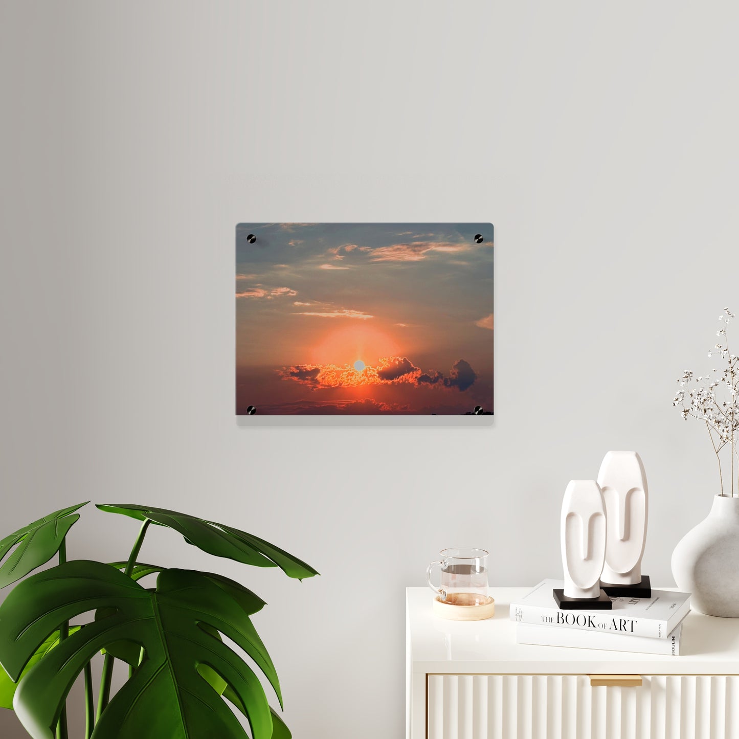 Glorious Sunset Acrylic Wall Art