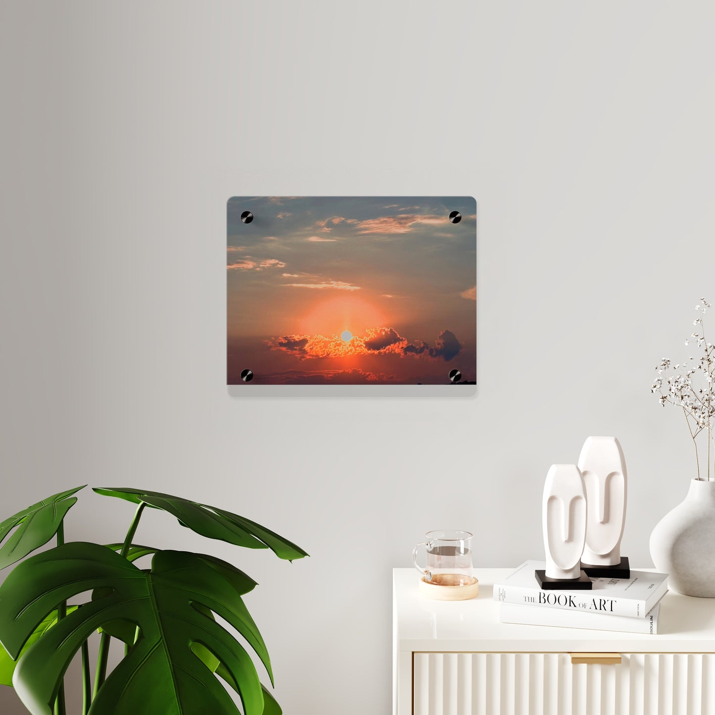 Glorious Sunset Acrylic Wall Art