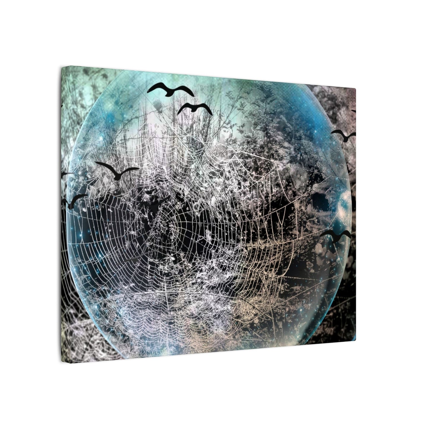 Spooky Nights Matte Canvas Art