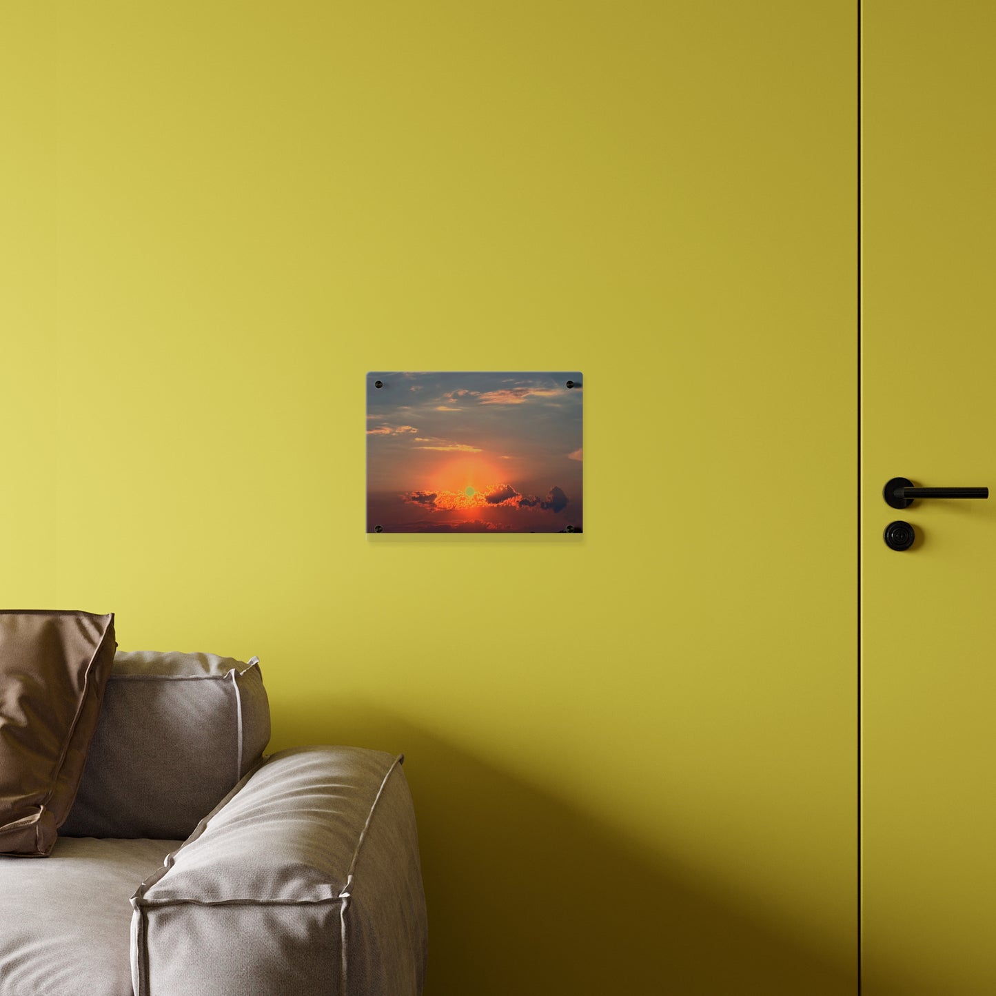 Glorious Sunset Acrylic Wall Art
