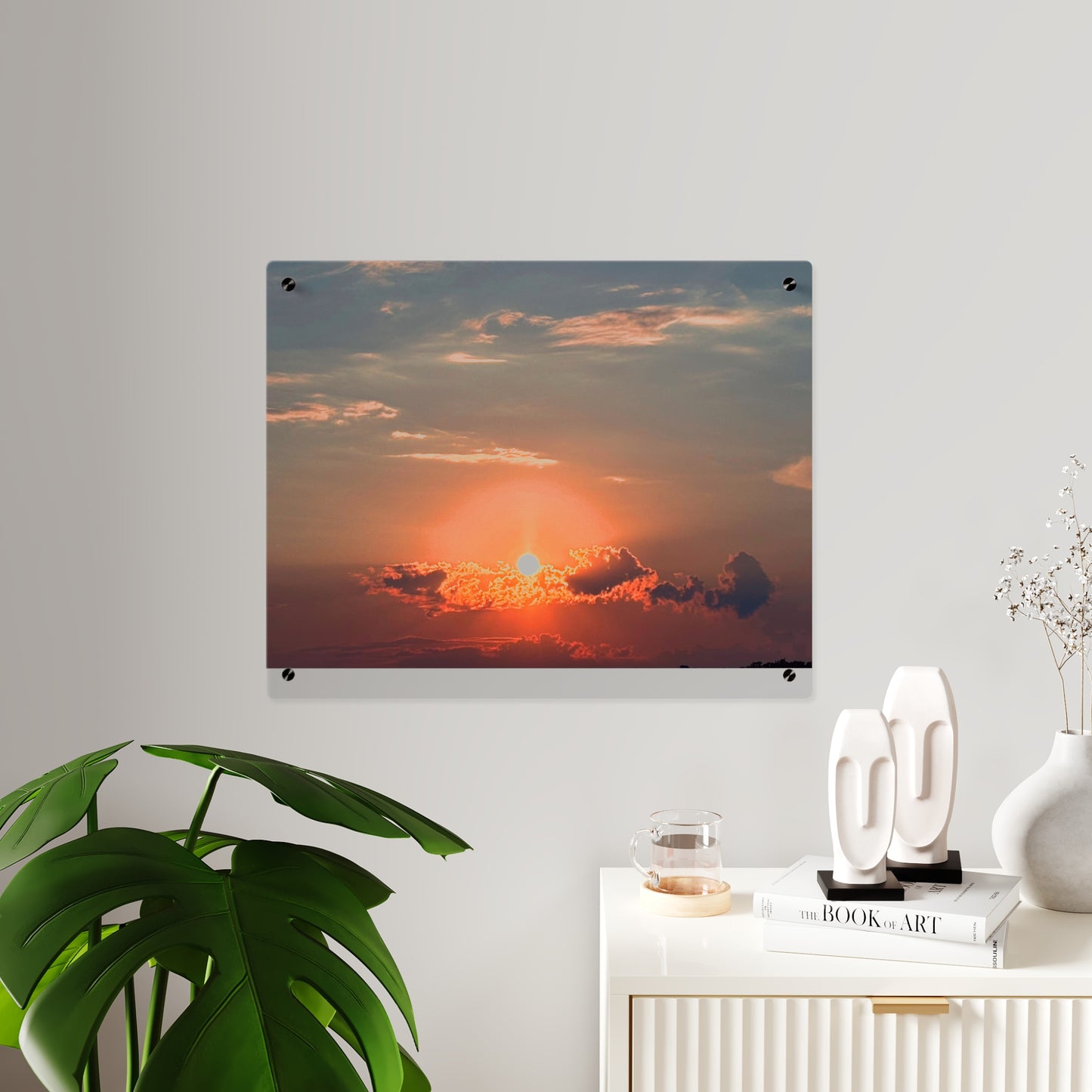Glorious Sunset Acrylic Wall Art