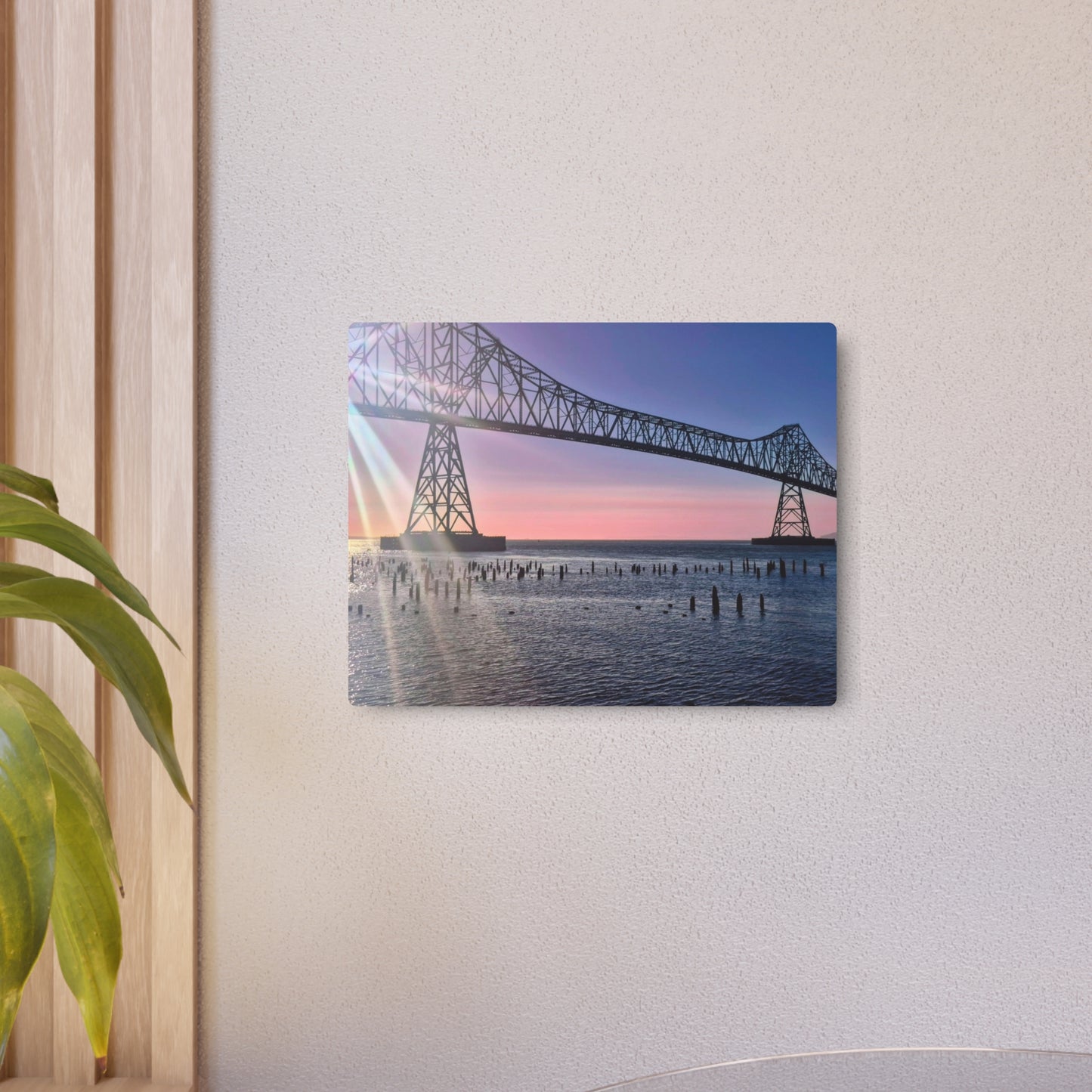 Megler Bridge Metal Wall Art