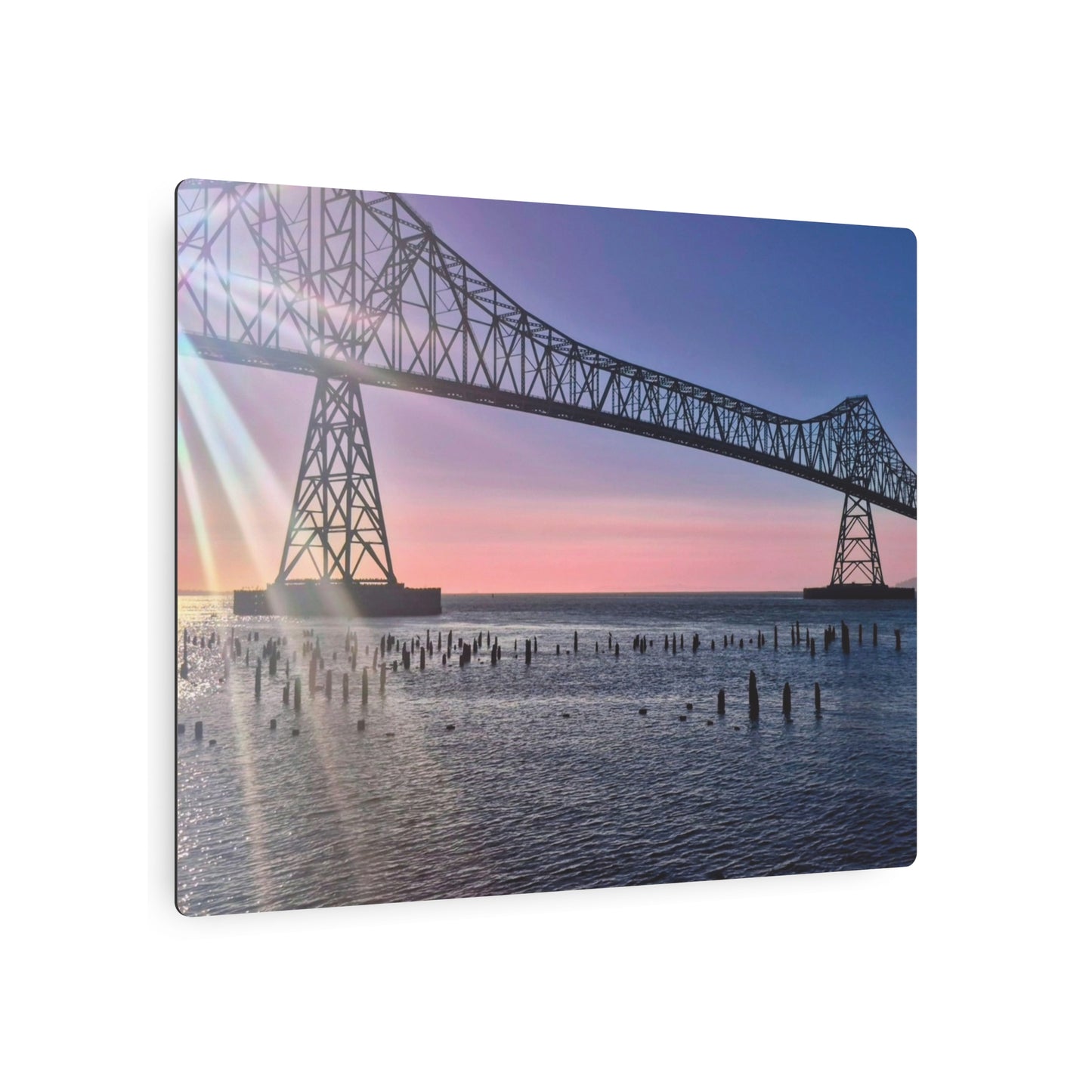 Megler Bridge Metal Wall Art