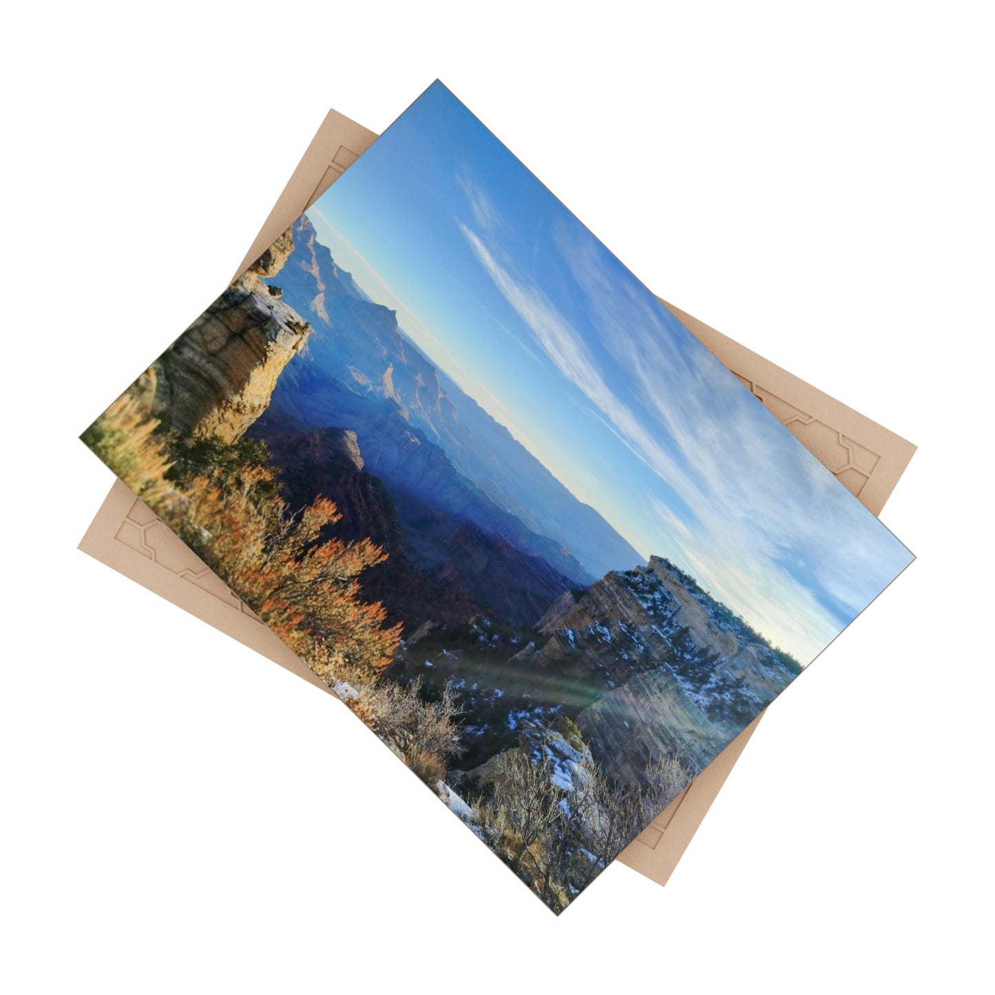 Stunning Ceramic Photo Tile of Grand Canyon Scenery, Home Decor, Nature Gift, Wall Art, Perfect for Nature Lovers