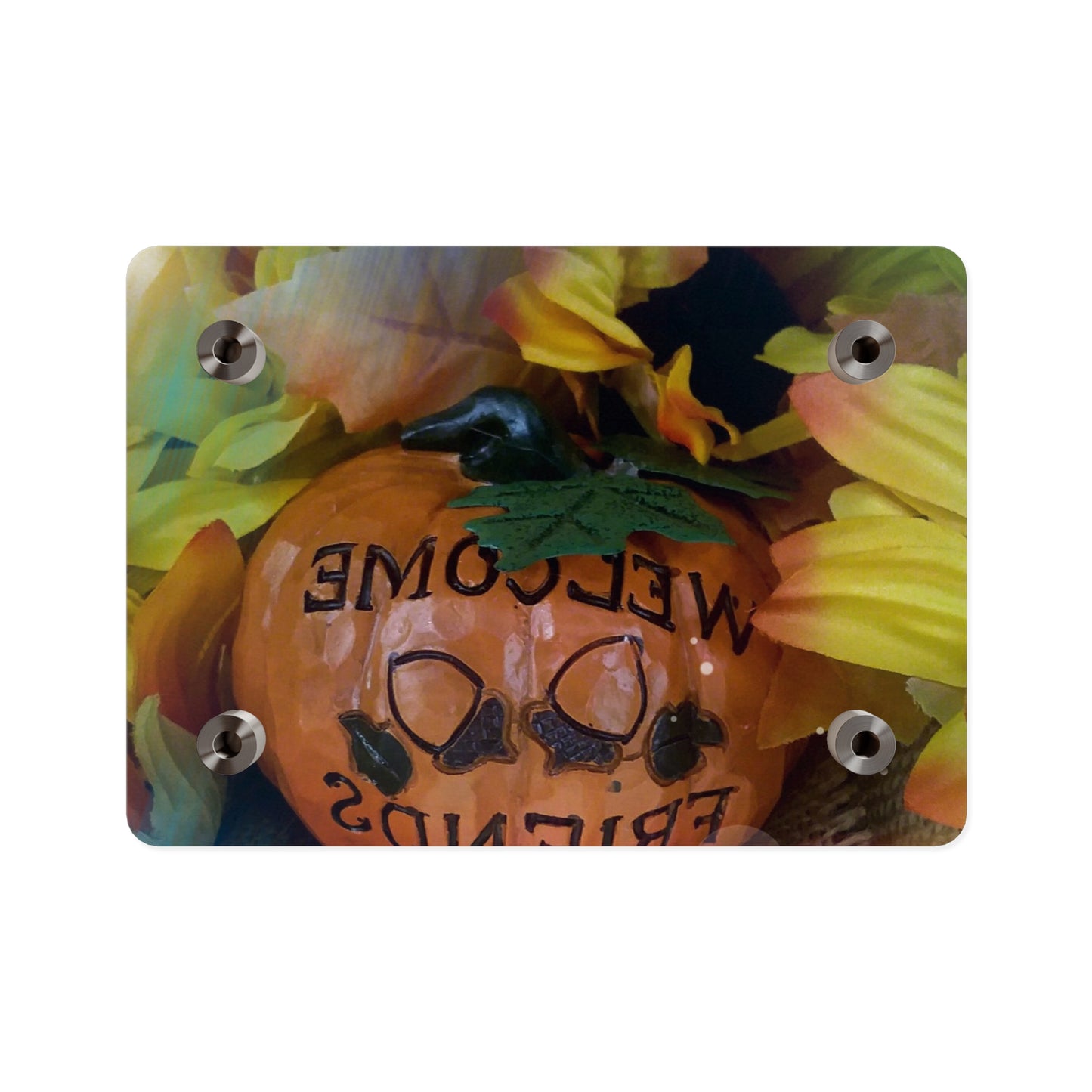 Welcome Friends Thanksgiving Acrylic Wall Art Panels