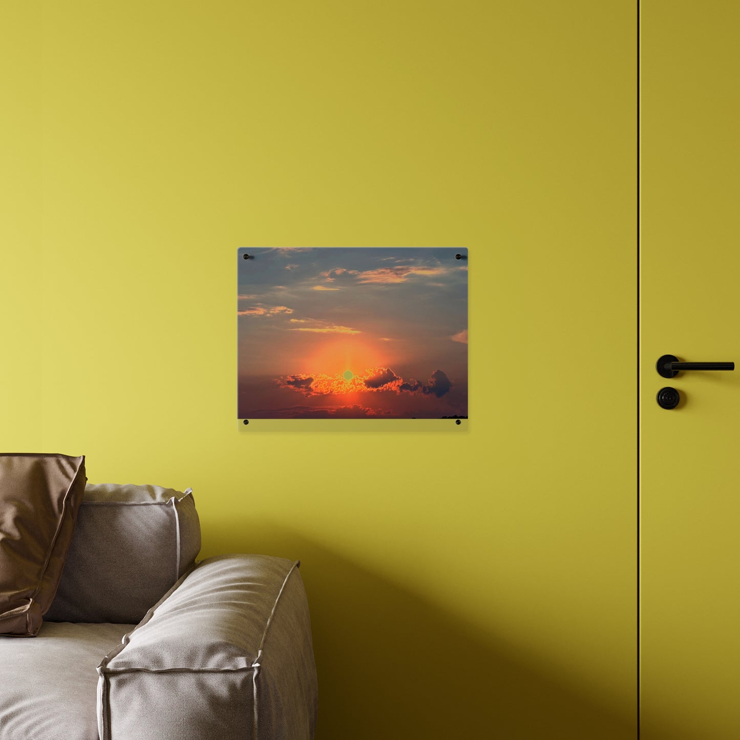 Glorious Sunset Acrylic Wall Art