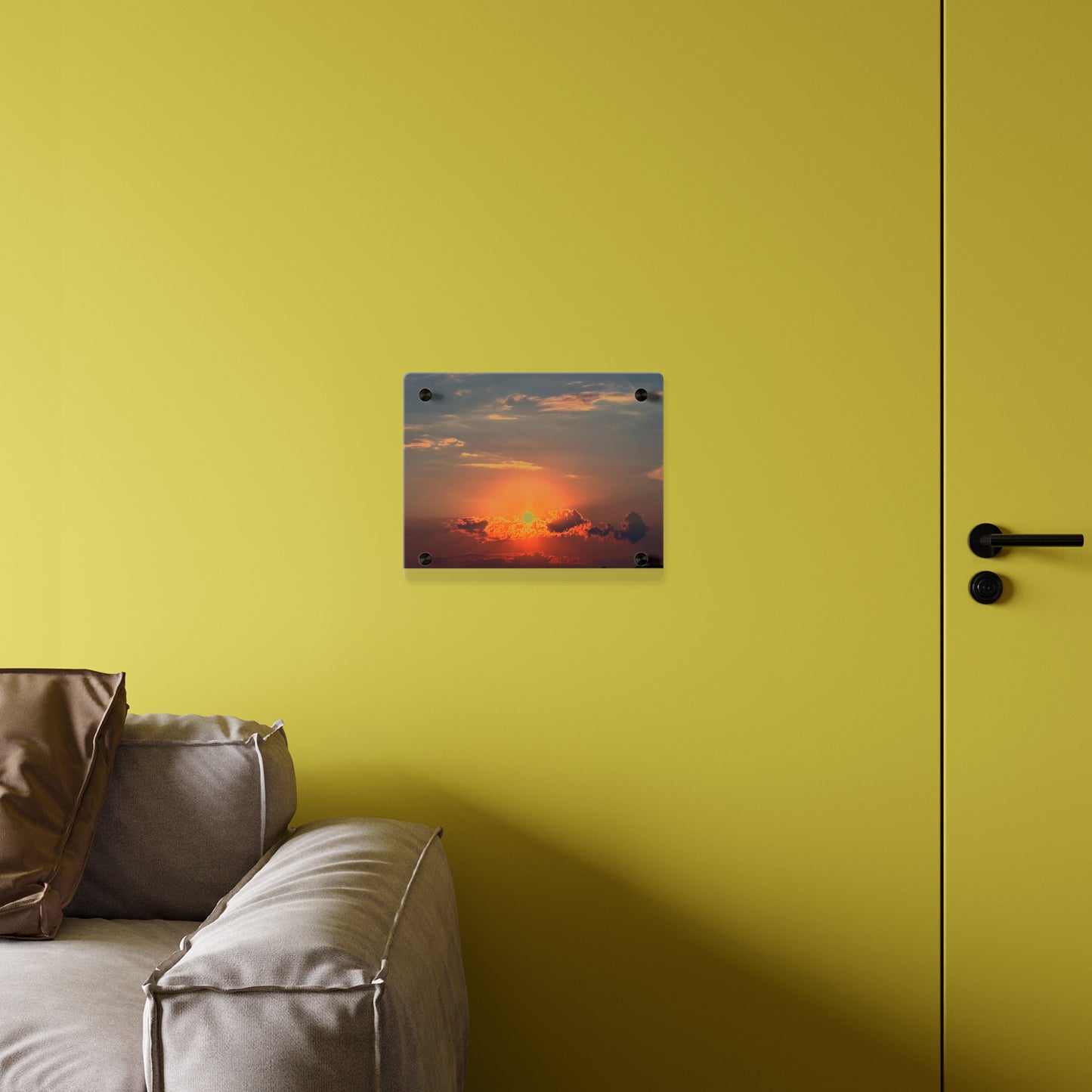 Glorious Sunset Acrylic Wall Art